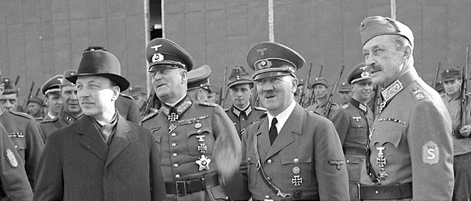 Hitler, Keitel and Mannerheim in Finland 